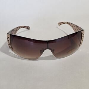 Fashion Oversized Sunglasses Women Luxury Trending Y2K Glasses Brn - New -UV400